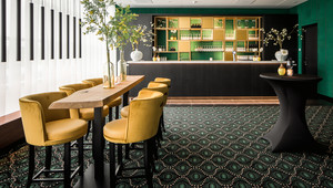 Bar van de Bommelerwaardzaal in Hotel Zaltbommel