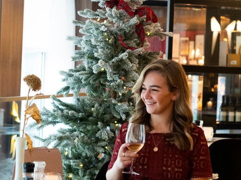 Kerstmis in de wijnbar van Hotel Zaltbommel