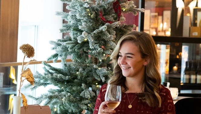 Kerstmis in de wijnbar van Hotel Zaltbommel